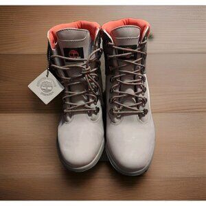 TIMBERLAND Men's Boot Grey Nubuck STYLE A2JFE SIZE 9 Waterproof Hiking Mountains